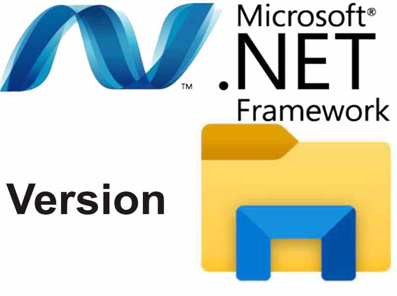 Sehen Sie sich die Version des Net Frameworks im Explorer an