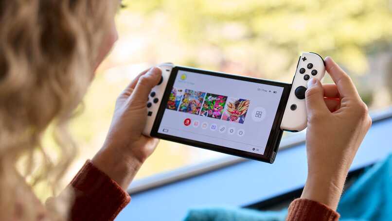 Verwenden der Nintendo Switch-Konsolensteuerung