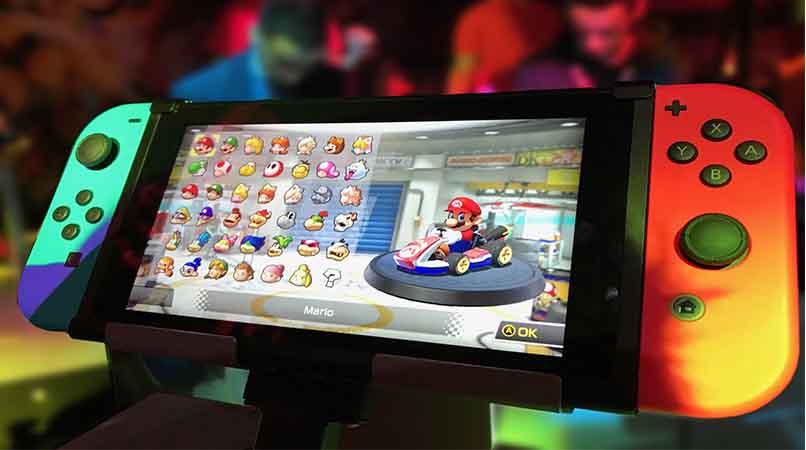 Mario Kart-Spiel auf Nintendo Switch