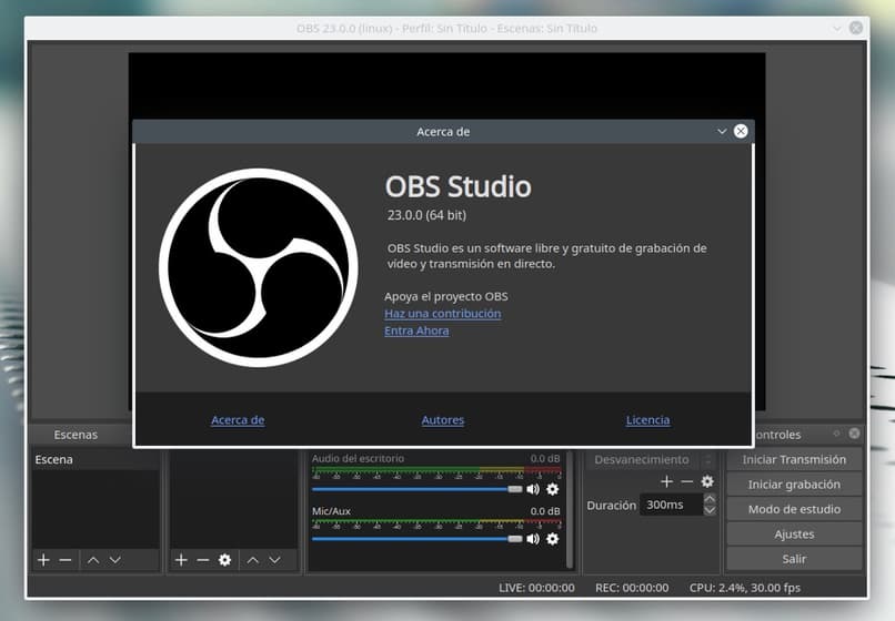 obs studios hacer directos pc