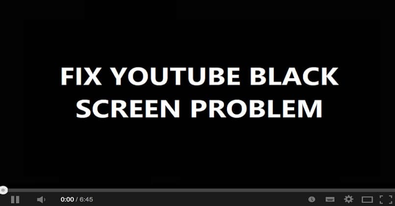 solucionar problema pantalla youtube