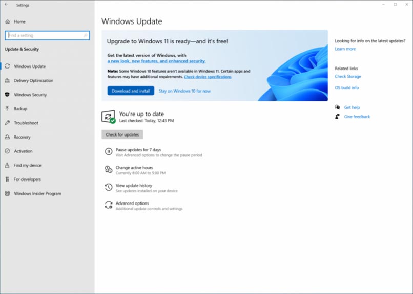 windows 11 aktualisierungsbildschirm