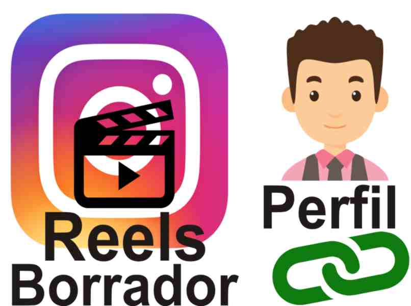 borrador reels de instagram desde el perfil