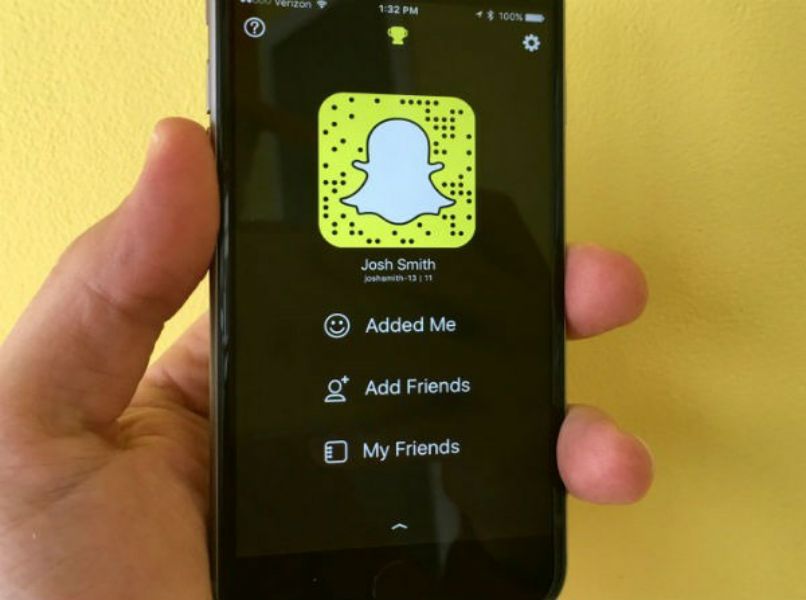 Snapchat-Benutzerprofil