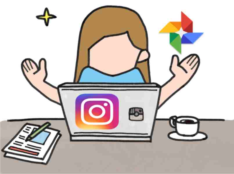 instagram web con google fotos