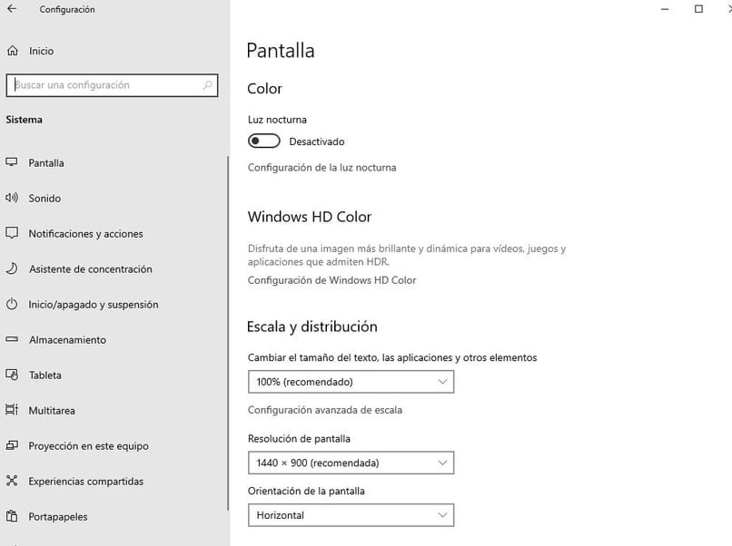 propiedades de pantalla de windows