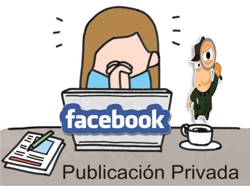 agrega publicacion privada en facebook
