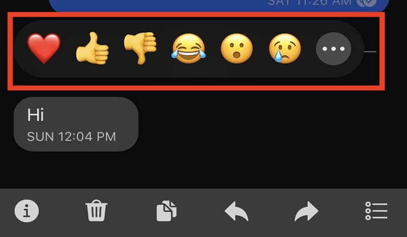 reaccionar mensajes signal emojis