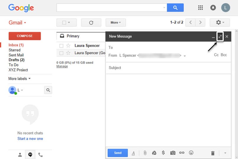 escribir correo electronico gmail