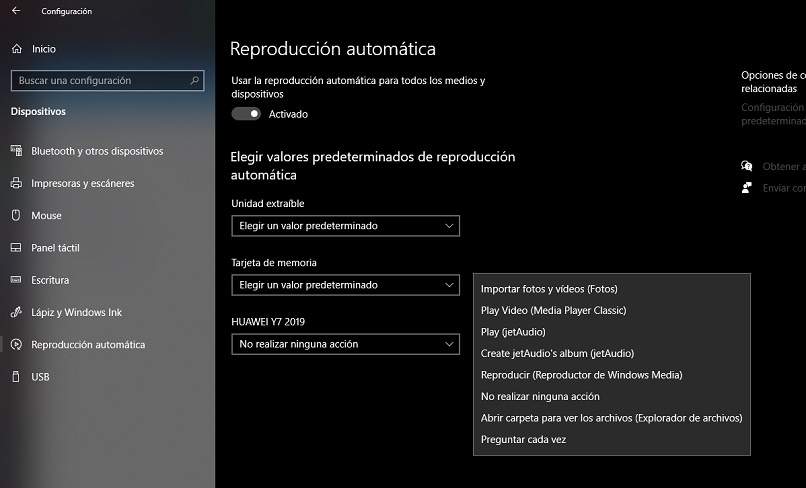 Windows 10 AutoPlay-Einstellungen