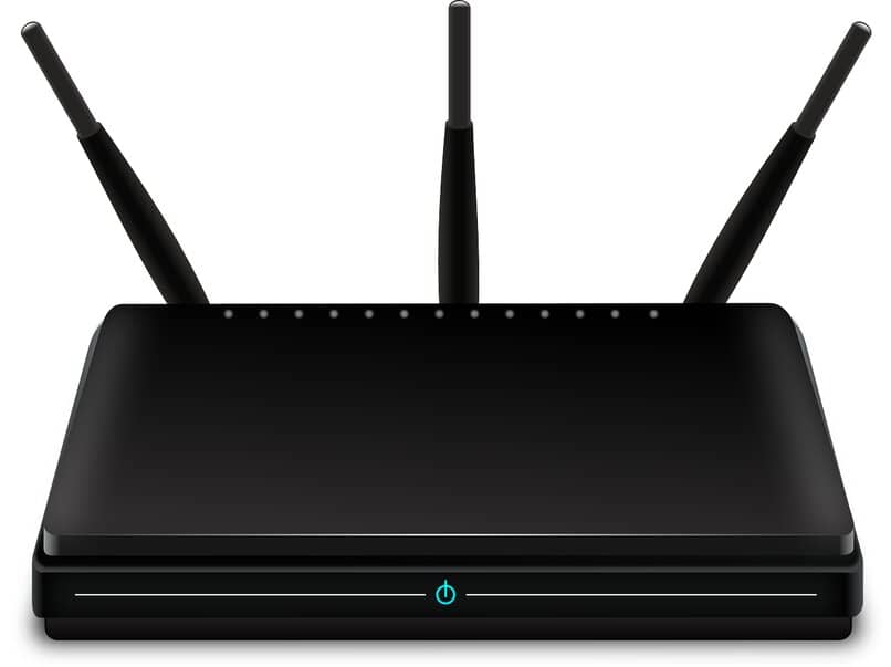 router emitiendo senal wifi