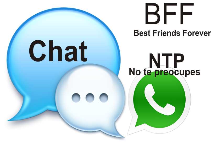 que significa ntp y bff en whatsapp