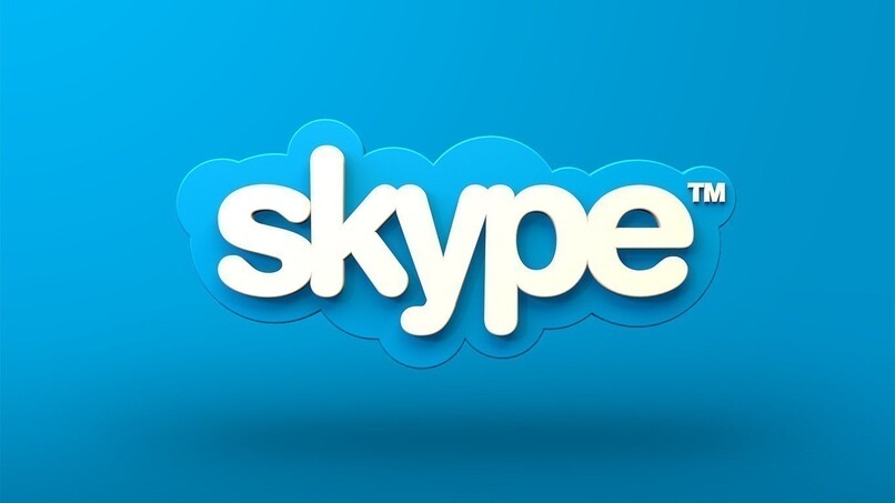 skype logo azul