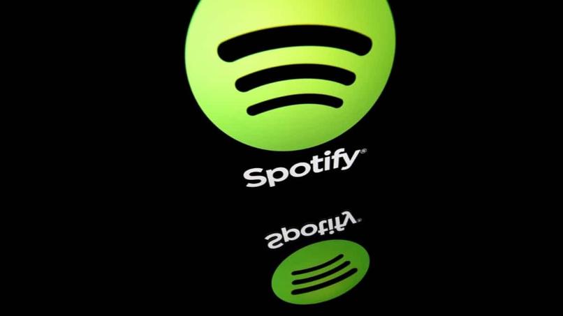 schwarzes Play-Spotify-Logo