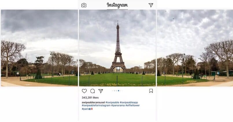 publicar fotos panoramicas en instagram