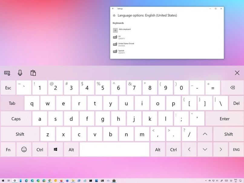 windows 10 tastatur