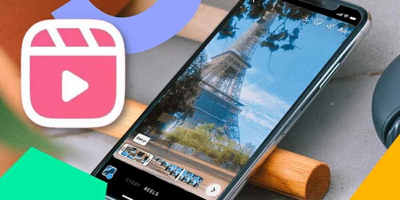 torre eiffel telefono logo instagram borrar reels borrador