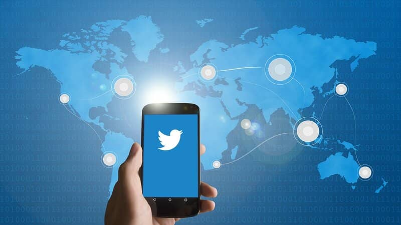 cuenta de twitter conectada mundialmente