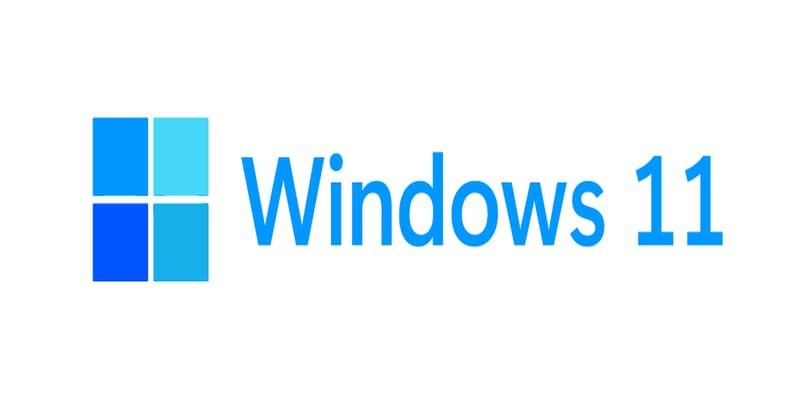 emblema de windows 11 fondo blanco