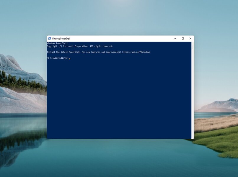 usar powershell version windows