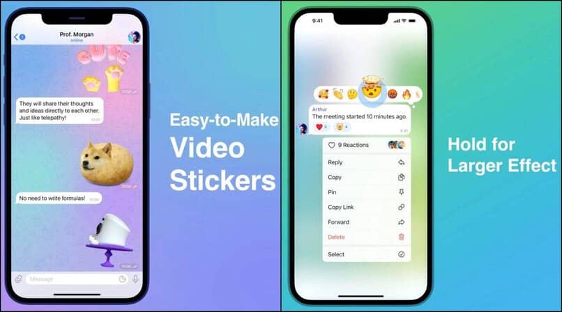 crear video sticker telegram