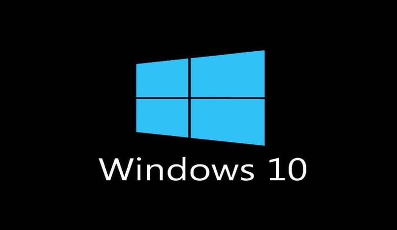 emblema oscuro de windows 10 