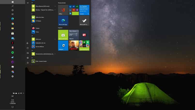 barra de tareas windows en la izquierda