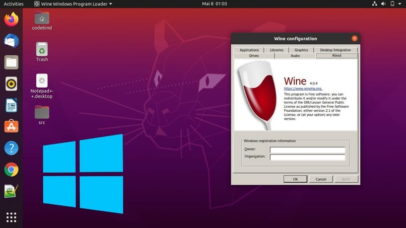 instalar wine en ubuntu y configurarlo